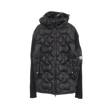 MONCLER Down jacket 9B00025 Nylon polyester Black Size XL Used mens