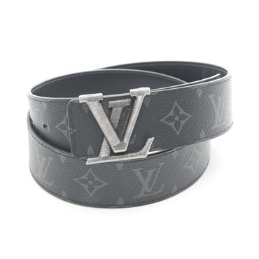 LOUIS VUITTON LV Stitch 40mm Reversible belt M8560 Monogram eclipse leather Used