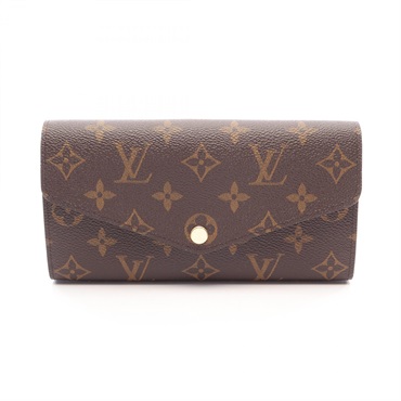 LOUIS VUITTON Portefeiulle Sarah Bifold purse wallet M62234 Monogram Fuschia