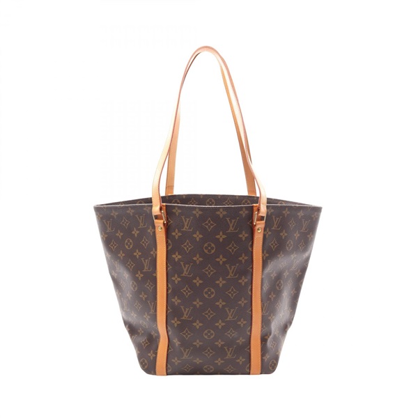 LOUIS VUITTON Sac Shopping Shoulder Tote Bag M51108 Monogram canvas leather Used