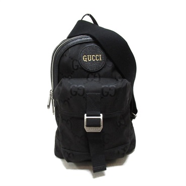 GUCCI Off the Grid bum crossbody Shoulder Bag 658631 Nylon Black Used