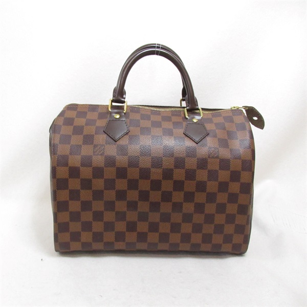 LOUIS VUITTON Speedy 30 Boston Hand bag N41531 Damier Ebene Used LV
