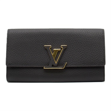 LOUIS VUITTON Portefeuille Capucine Bifold long wallet M61248 Taurillon Clemence