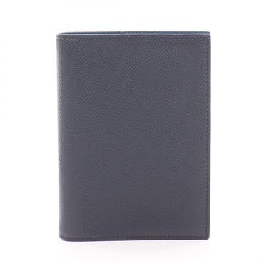 HERMES Agenda Cover GM Epsom leather Navy Blue izmir Blue nuit Used Women Y SHW