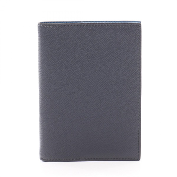 HERMES Agenda Cover GM Epsom leather Navy Blue izmir Blue nuit Used Women Y SHW