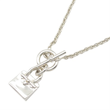 HERMES Kelly Amulet Necklace Silver925 Used women
