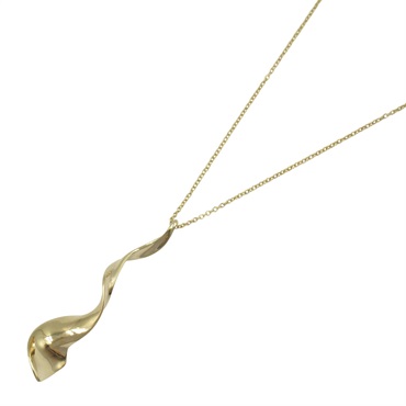 TIFFANY＆CO Orchid Drop Necklace Pendant 18KYG Yellow Gold Used women