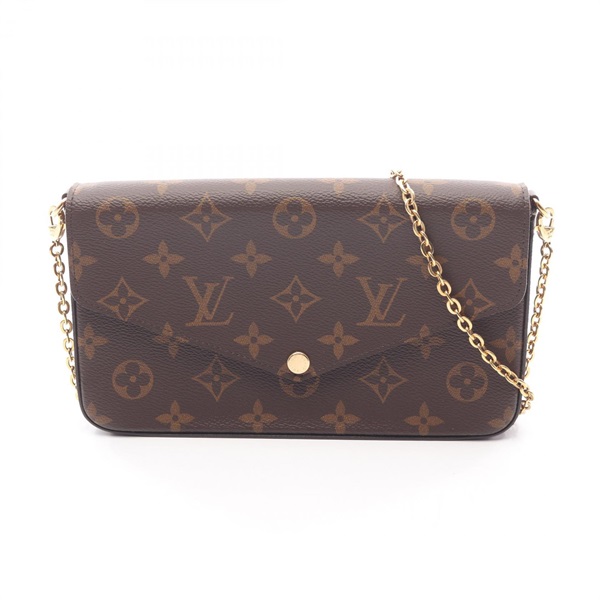LOUIS VUITTON Pochette Felicie chain Shoulder Bag M81896 Monogram canvas Used LV