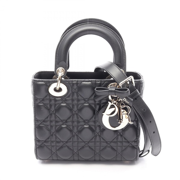 Christian Dior Lady Dior Small Cannage Crossbody Handbag M0531OUQA_M900 leather