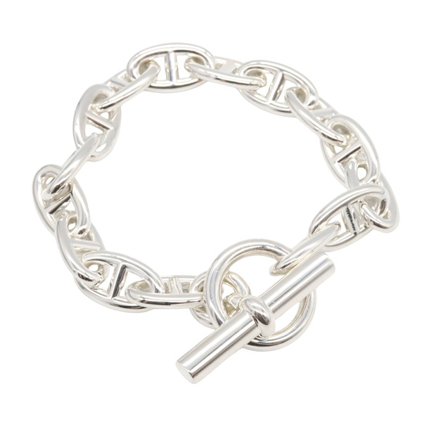 HERMES Chaine d'Ancre GM 15 frames Bracelet Silver925 unisex
