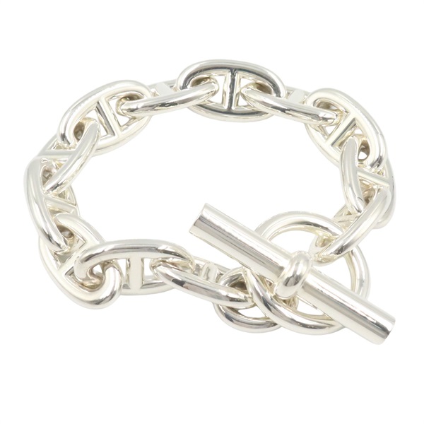 HERMES Chaine dancre GM Bracelet 12 links Silver925 Used unisex