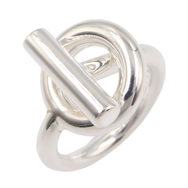 HERMES Echappee MM Ring Silver925 Women US size #5.75