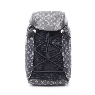 LOUIS VUITTON Chapman Hiking Backpack M43294 Monogram Savannah Blue Used mens