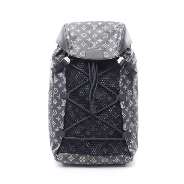 LOUIS VUITTON Chapman Hiking Backpack M43294 Monogram Savannah Blue Used mens