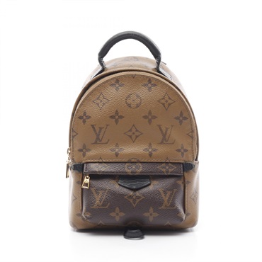 LOUIS VUITTON Palm Springs Backpack Mini Rucksack M44872 Monogram Reverse Brown