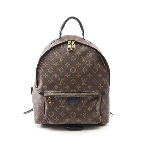 LOUIS VUITTON Palm Springs MM Backpack Bag M41561 Monogram Used LV