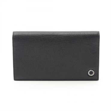 BVLGARI Bulgari Bulgari Man Bifoldpurse wallet 291156 leather Black Green Used