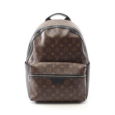 LOUIS VUITTON Discovery PM Backpack Bag M46684 Monogram Macassar Canvas Brown