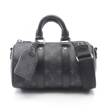 LOUIS VUITTON Keepall Bandouliere 25 Handbag M46271 Monogram eclipse reverse LV