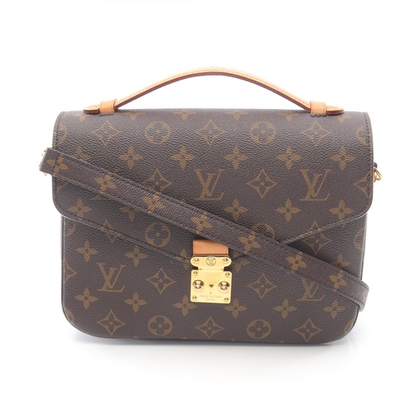 LOUIS VUITTON Pochette Metis MM Shoulder Handbag M44875 Monogram canvas leather
