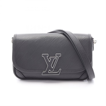 LOUIS VUITTON Busi NM Shoulder Crossbody Bag M59386 Epi leather Black Used Women