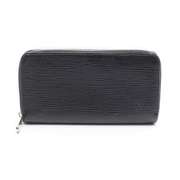 LOUIS VUITTON Zippy Long wallet M6007N leather Epi Electric Black Used Women LV