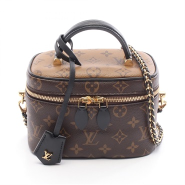LOUIS VUITTON Vanity NV PM chain crossbody Handbag M45165 Monogram Reverse LV