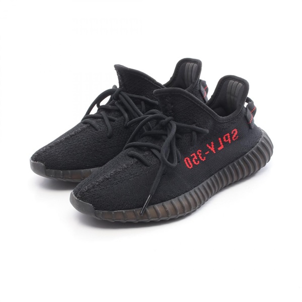 Adidas YEEZY BOOST 350 V2 Easy Boost sneakers Fabric Black US Size 8 Used mens