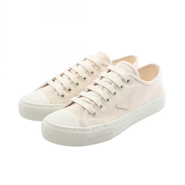 PRADA Sneakers Shoes #7 canvas Beige mens
