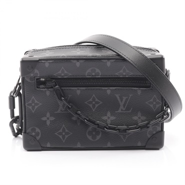 LOUIS VUITTON Mini Soft Trunk Shoulder Bag M44735 Monogram eclipse canvas Used