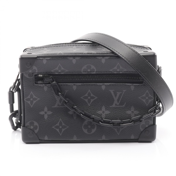 LOUIS VUITTON Mini Soft Trunk Shoulder Bag M44735 Monogram eclipse canvas Used