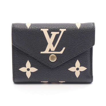 LOUIS VUITTON Portefeuille Victorine Tri-fold wallet M80968 Monogram empreinte