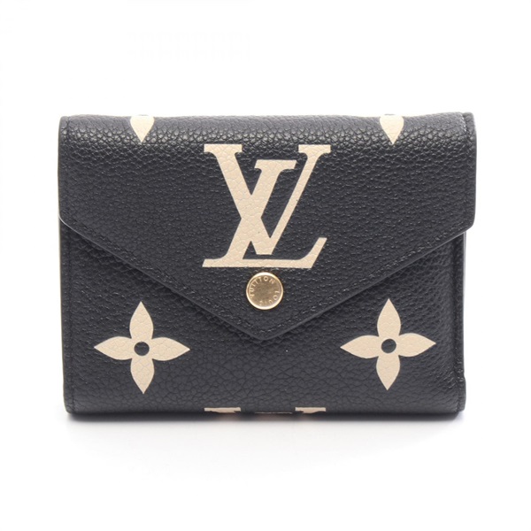 LOUIS VUITTON Portefeuille Victorine Tri-fold wallet M80968 Monogram empreinte