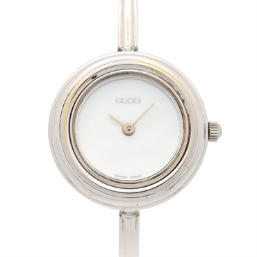 GUCCI Change bezel Wrist Watch 11/12.2 Quartz Stainless Steel Used Women