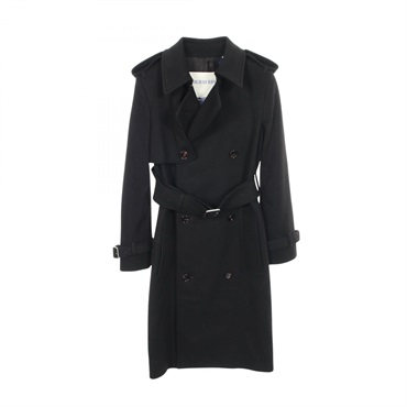 BURBERRY Trench coat 8095562 cashmere Black #UK2 Used mens