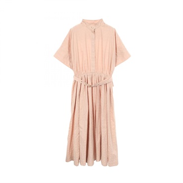 Dior Macro Cannage Dress 411R59B3604 cotton Pink Used Women size 38