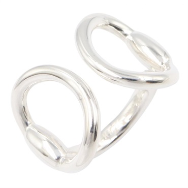 HERMES Nojika Ring Silver925 Preowned unisex US size 5 #50 women