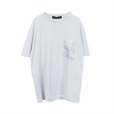 LOUIS VUITTON Monogram Nylon detail Pockets T-shirt RM262ME ZLW HTN44W cotton XL