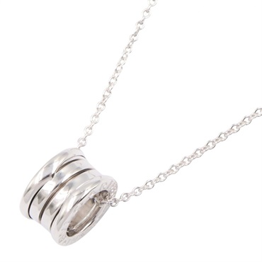 BVLGARI B-zero1 Necklace Pendant 18KWG White Gold Used Women