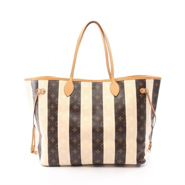 LOUIS VUITTON Neverfull GM Tote shoulder Bag M40561 Monogram Rayures leather LV