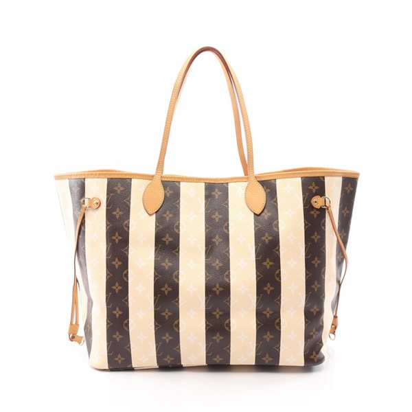 LOUIS VUITTON Neverfull GM Tote shoulder Bag M40561 Monogram Rayures leather LV
