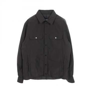 MONCLER Ron Herman Shirt Down jacket coat 1G00020 polyester Black Used mens #3