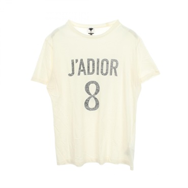 Christian Dior J'ADIOR Logo Print Crew Neck Short sleeve T-shirt #M 843T03TC428