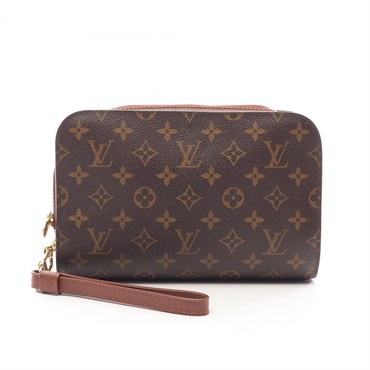 LOUIS VUITTON Orsay Business Clutch bag M51790 Monogram canvas leather Used LV