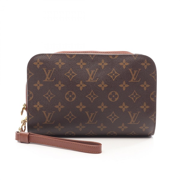 LOUIS VUITTON Orsay Business Clutch bag M51790 Monogram canvas leather Used LV
