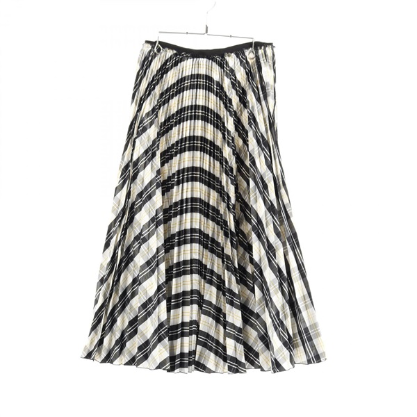 RED VALENTINO skirt polyester White Black Yellow Used Women #42