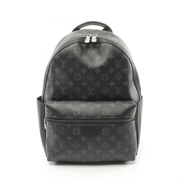 LOUIS VUITTON Discovery Backpack PM Monogram eclipse canvas Black Used mens LV