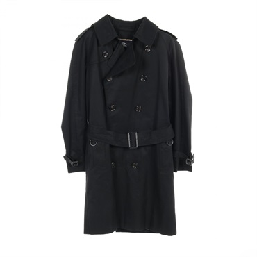 BURBERRY LONDON Trench coat cotton Black Used mens size L