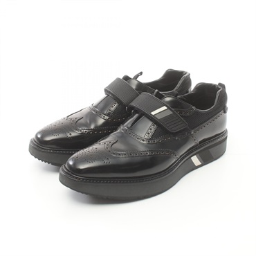 PRADA sneakers shoes #9 2EG234 leather Nylon Black Used