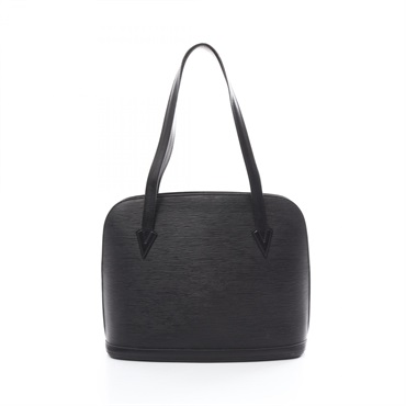 LOUIS VUITTON Lusaac Shoulder Bag M52282 Epi leather Noir Used LV